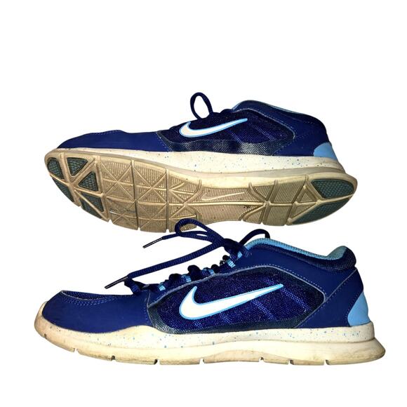 Nike 7.5 Flex Running Trainer Blue Women's Tennis Shoe Athletic Sneaker 7 1/2 - Picture 2 of 7